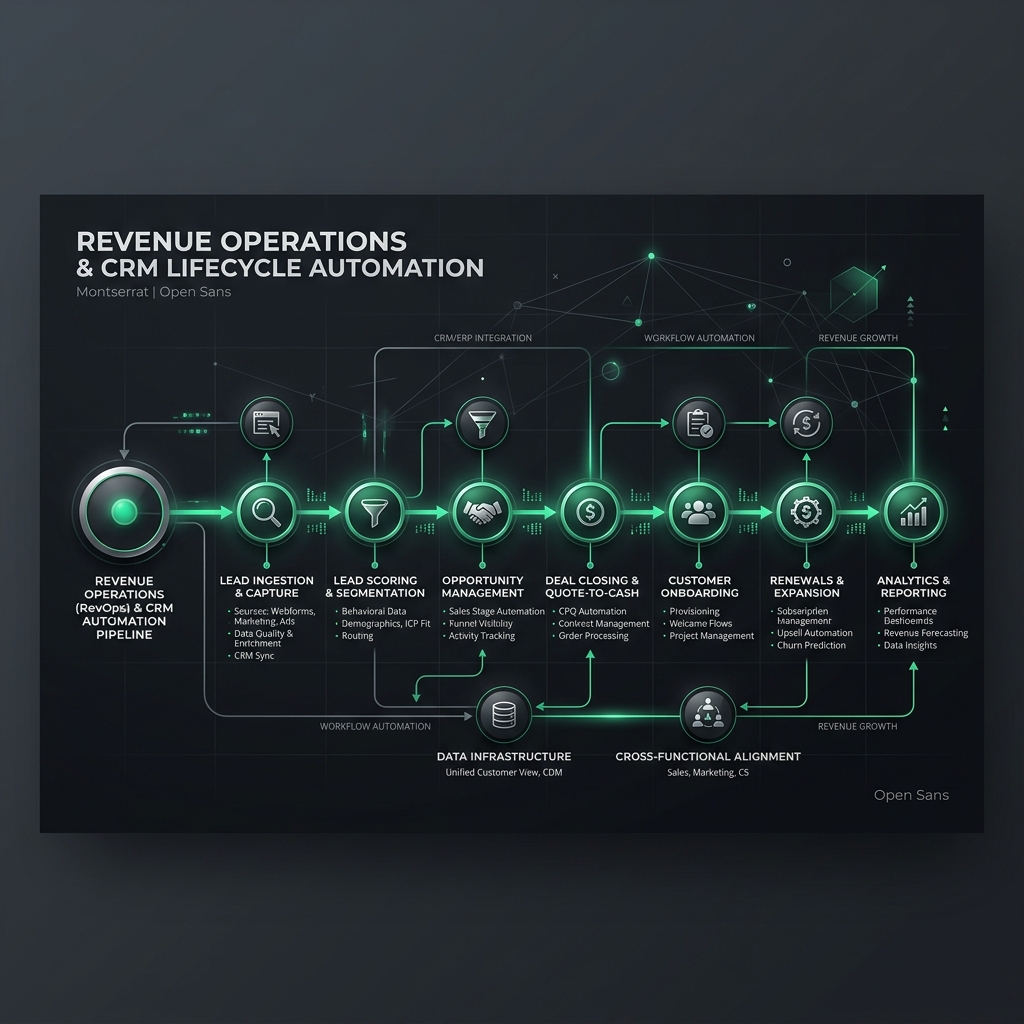 Pipeline e Roadmap da arquitetura RevOps